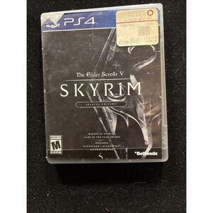 The Edler Scrolls V: Skyrim Special Edition Play Station 4 Game Rated M Bethesda